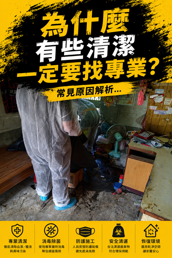 為什麼有些清潔一定要找專業？常見原因解析
